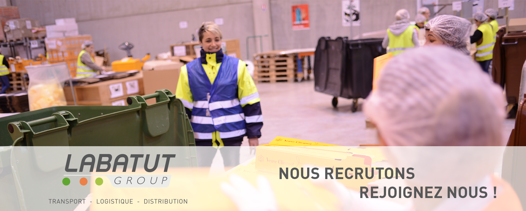 Job offer: logistics team leader - Pantin (93)