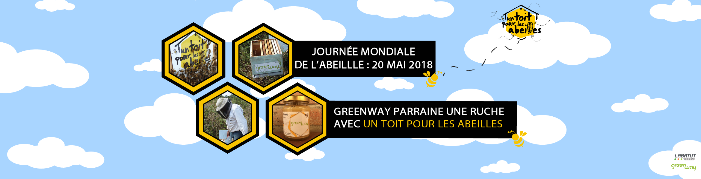 Journée Mondiale de l’Abeille : notre entité Greenway parraine une ruche